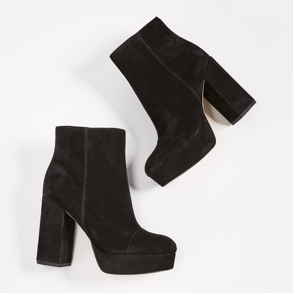 SAM EDELMAN AZRA PLATFORM ANKLE BOOTIES - Picture 2 of 6